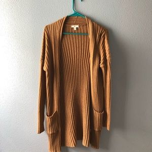 Nordstrom Brown Cardigan Sweater